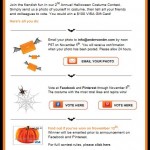 ADM Halloween 2012 Email Template